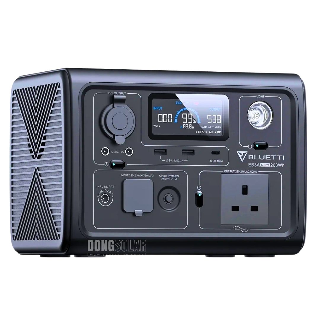 BLUETTI EB3A Portable Power Station | 600W 268Wh