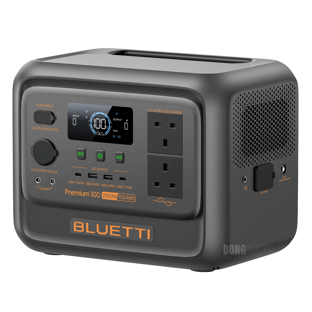 BLUETTI Premium 100 V2 Portable Power Station | 2000W 1024Wh