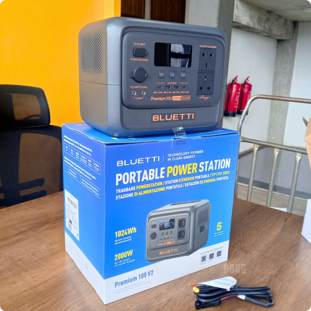 BLUETTI Premium 100 V2 Portable Power Station | 2000W 1024Wh