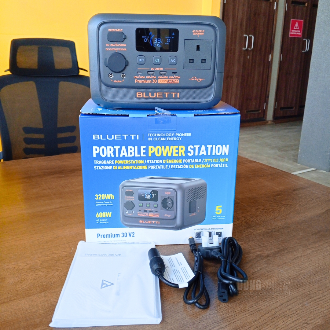 BLUETTI Premium 30 V2 Portable Power Station | 600W 320Wh