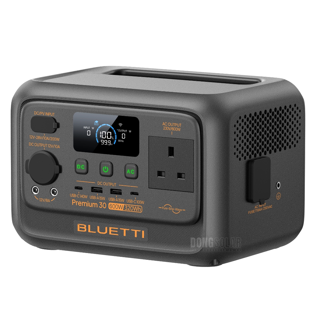 BLUETTI Premium 30 V2 Portable Power Station | 600W 320Wh