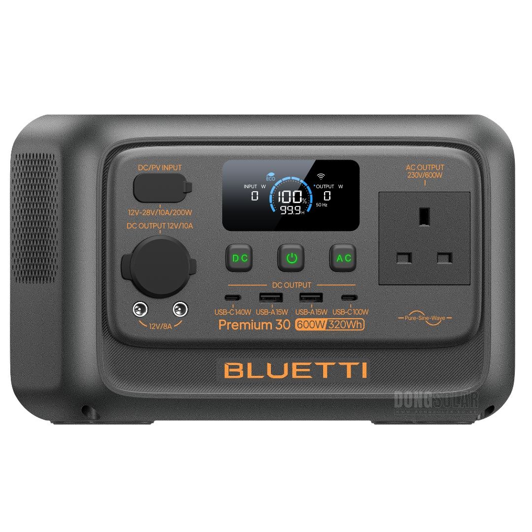 BLUETTI Premium 30 V2 Portable Power Station | 600W 320Wh