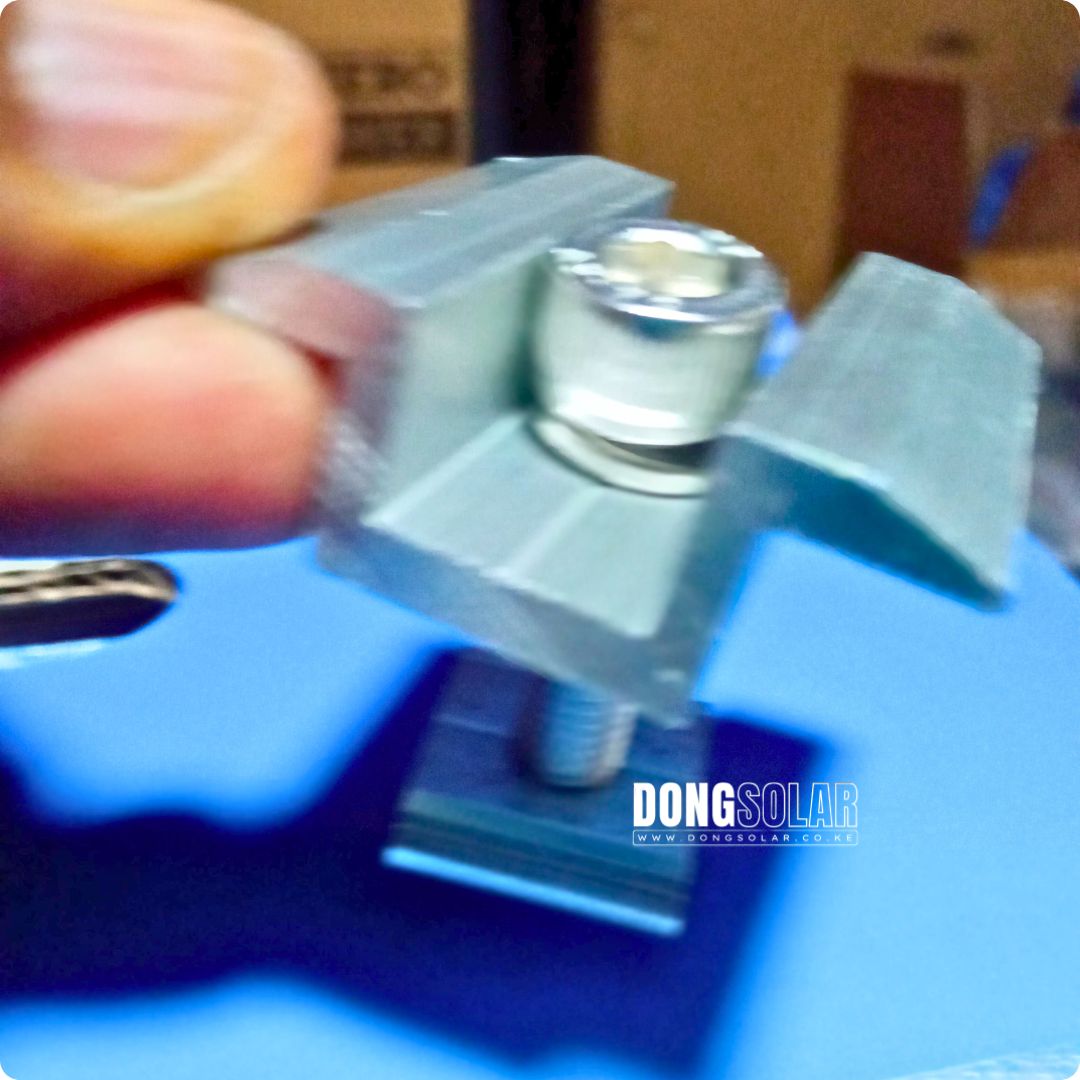 Aluminum Roof Mounting Mid Clamp