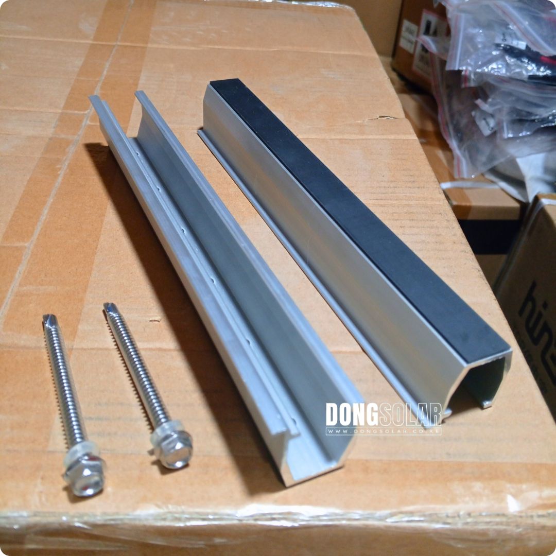 Aluminium Mini Rails for Roof Mounting 25cm