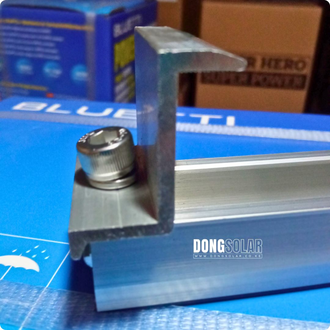 Aluminum End Clamps for Roof Mounting