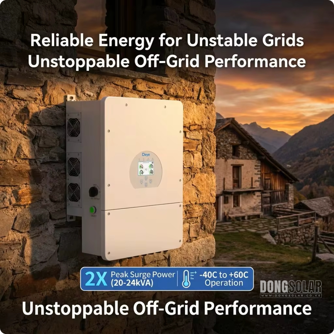 DEYE 10kW Hybrid Inverter SUN-10K-SG02 LP1-EU-AM3 | Single Phase