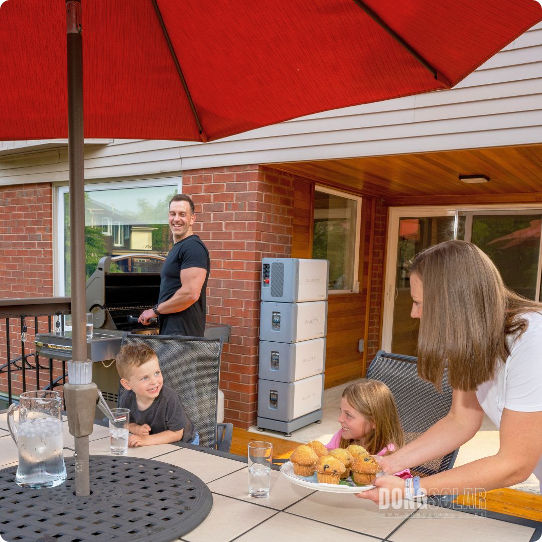 Inverter EP760 7600W +  10KW Lithium Battery B500 Expandable