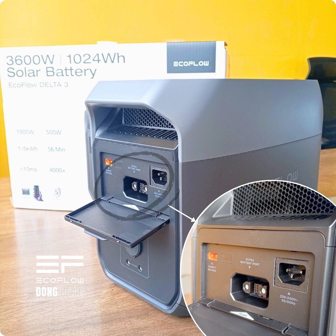 ECOFLOW DELTA 3 Portable Power Station | 1800W 1024Wh