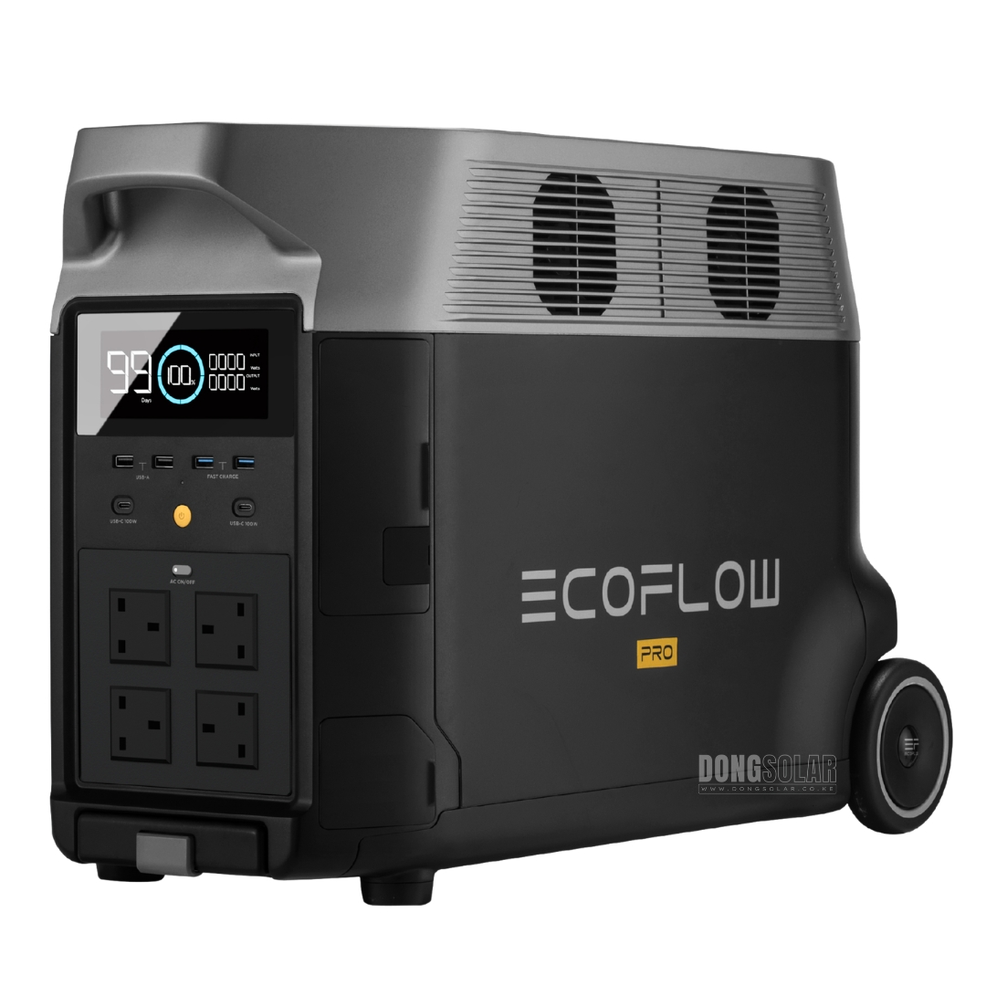 EcoFlow DELTA Pro Portable Power Station (3600Wh, 3600W) – DELTAPRO-UK-C20 | LFP Battery