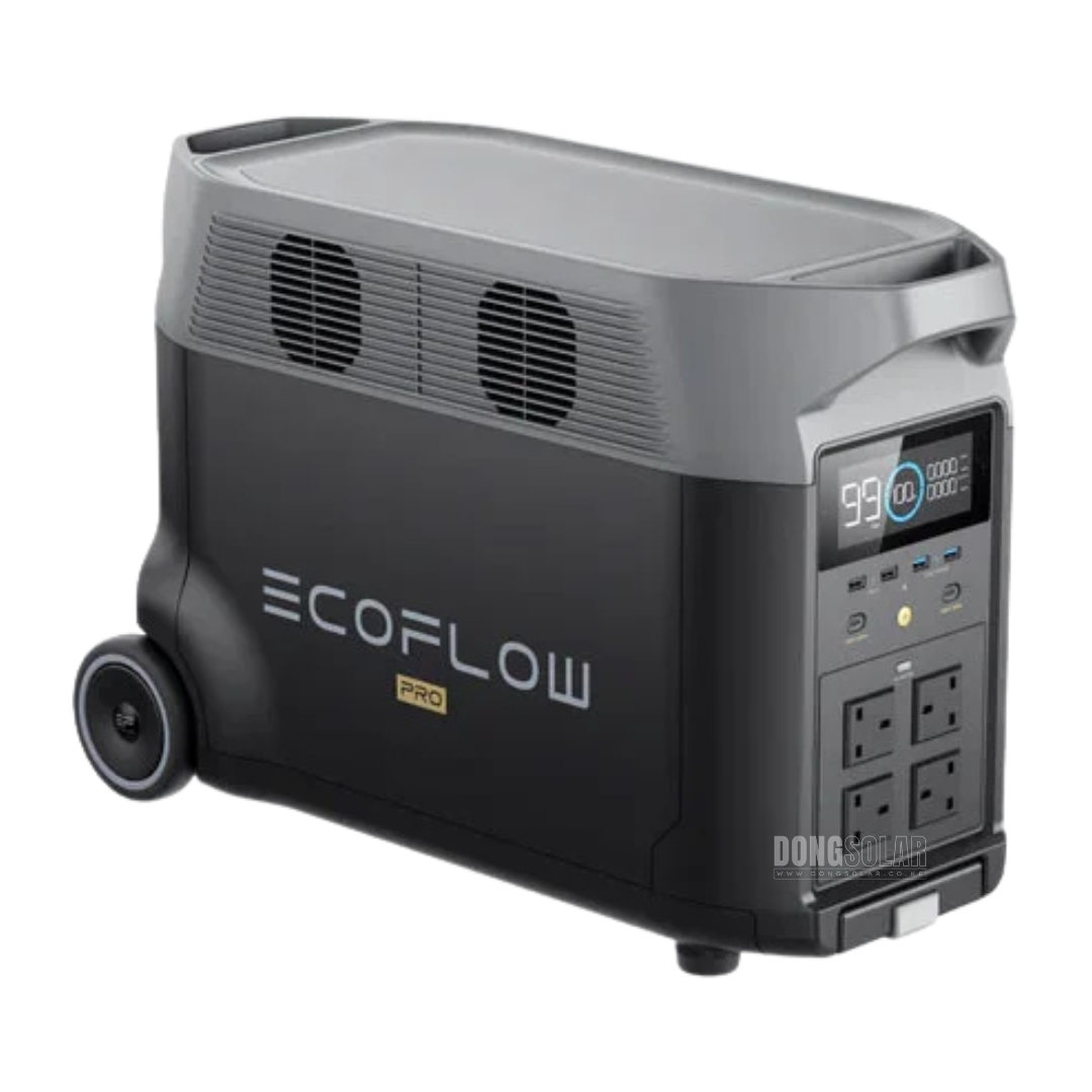 EcoFlow DELTA Pro Portable Power Station (3600Wh, 3600W) – DELTAPRO-UK-C20 | LFP Battery