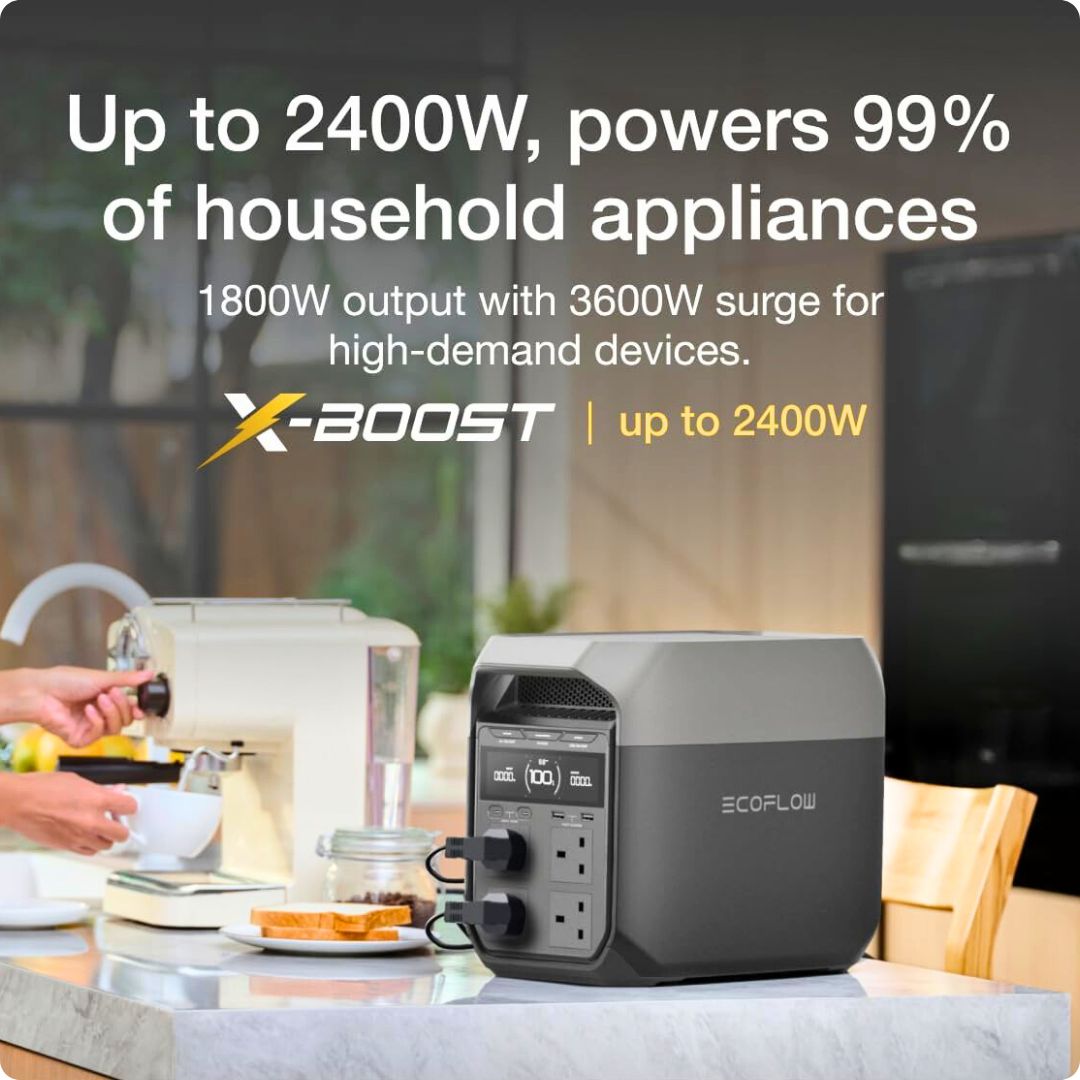 ECOFLOW DELTA 3 Portable Power Station EFDELTA3-UK