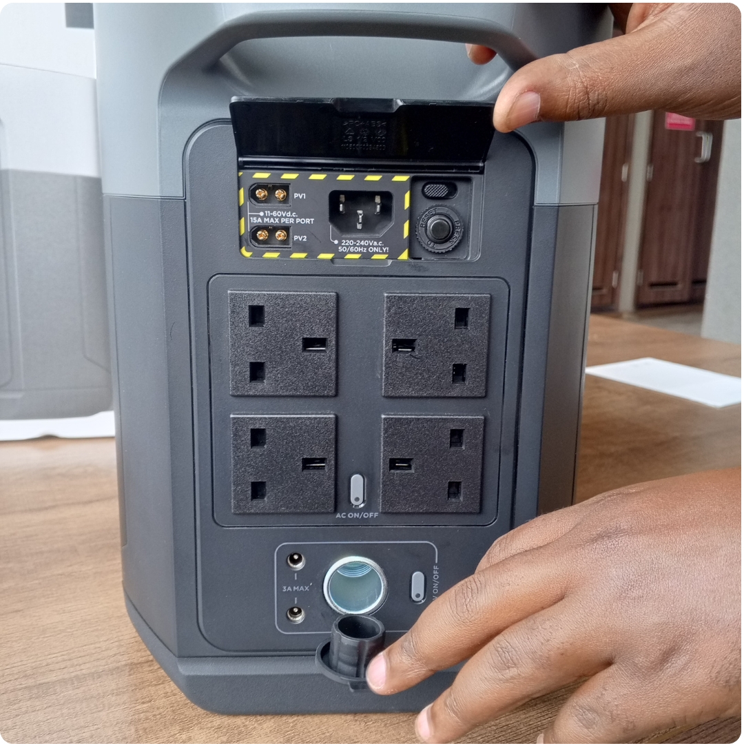 EcoFlow E2000 Portable Power Station (2048Wh, 2400W) – EFE2000-UK | LFP Battery
