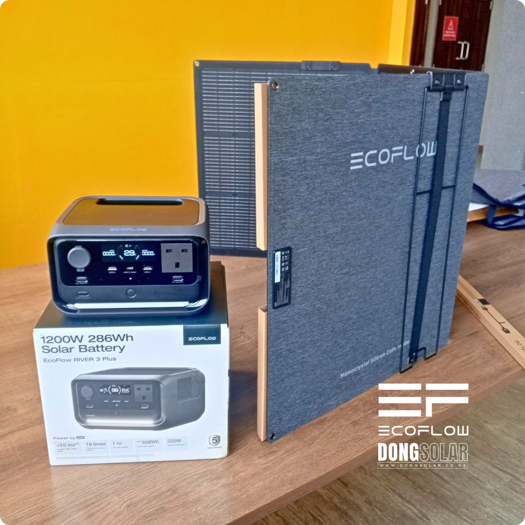 Ecoflow River 3 PLUS + 160W Solar Panel