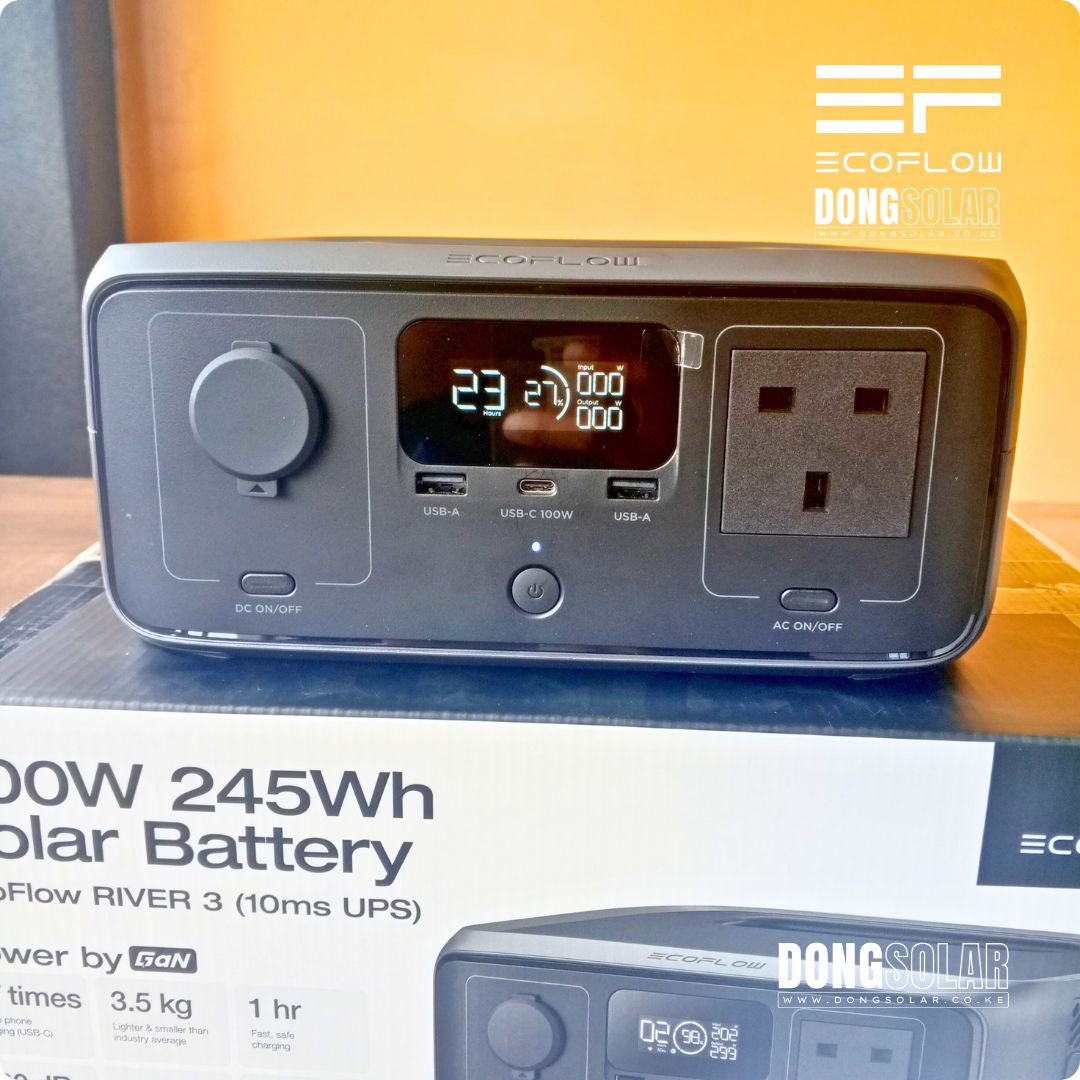 EcoFlow RIVER 3 Portable Power Station 245WH 300W