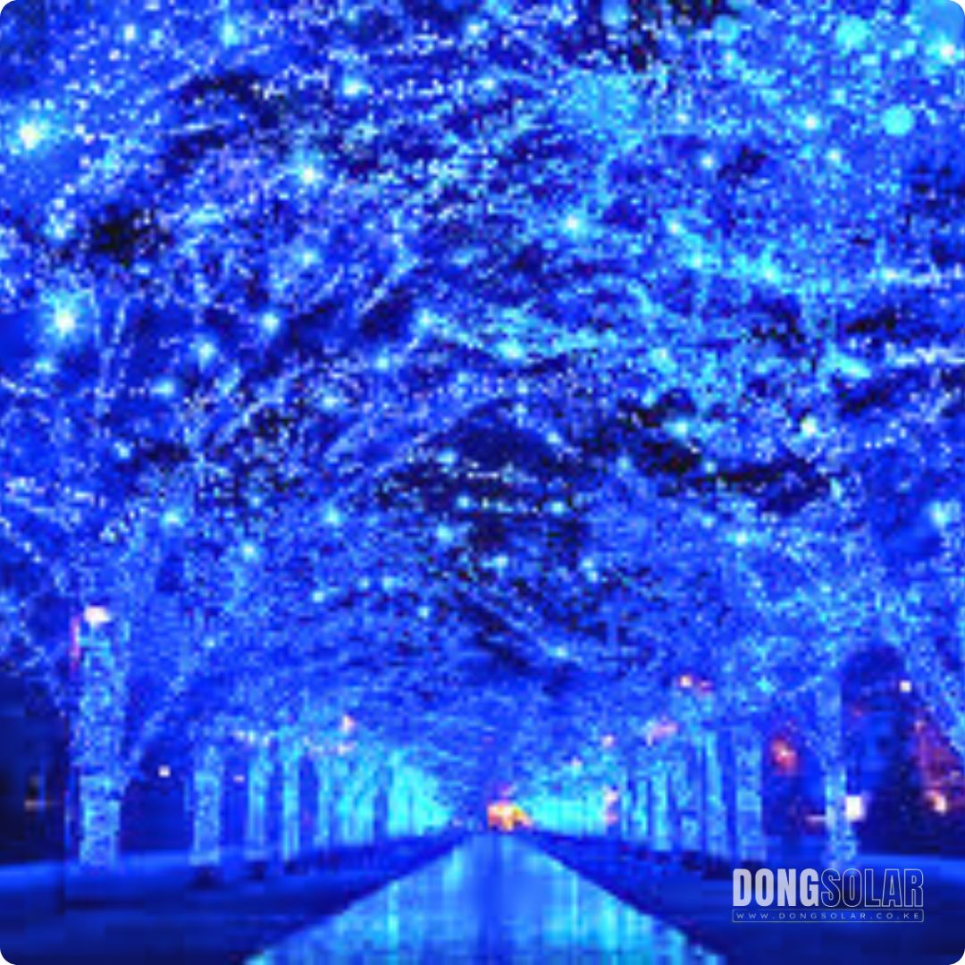 Electric Fairy String Light 102m 1,000LED BLUE