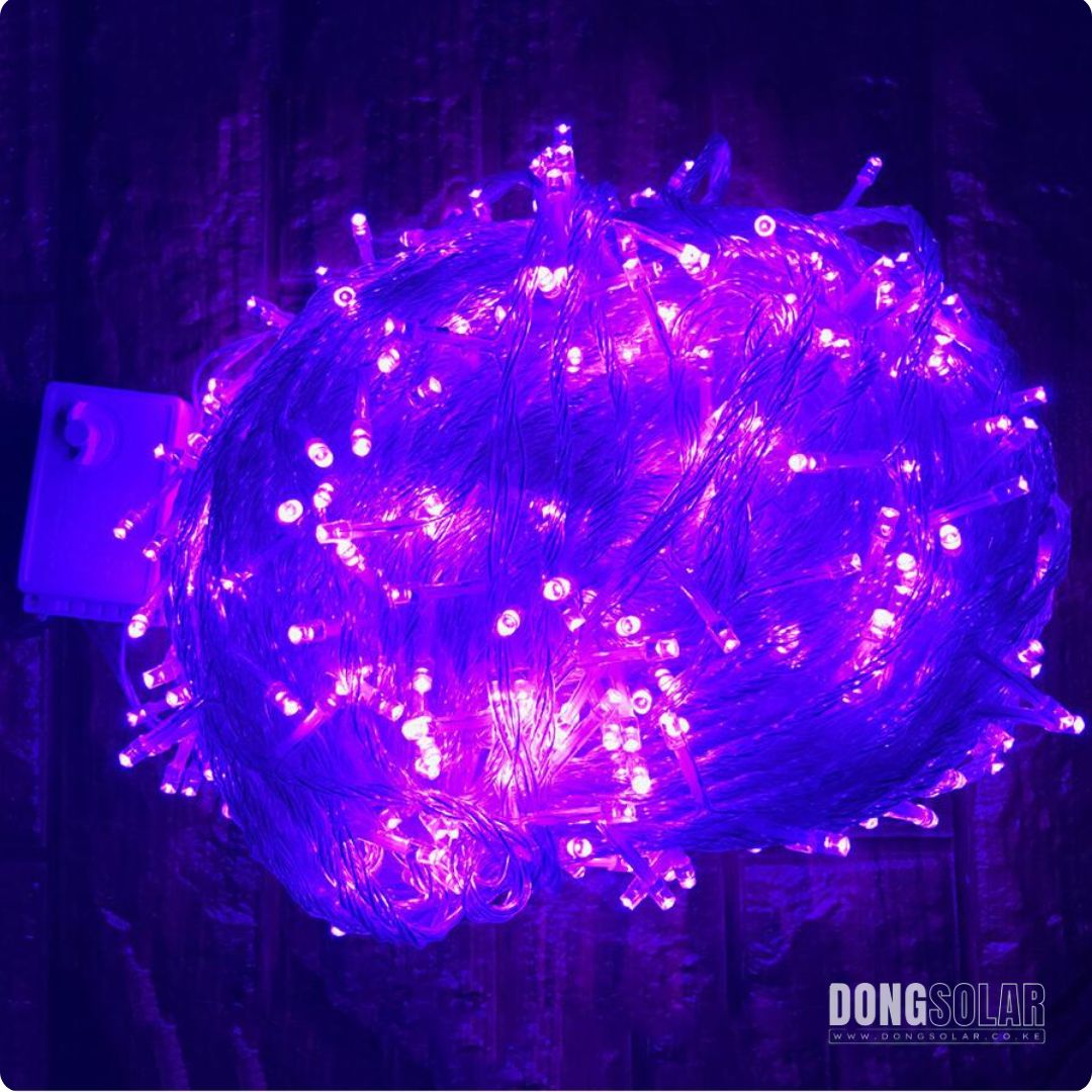 Electric Fairy String Light 102m 1,000LED PURPLE