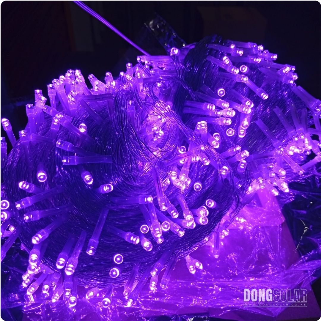 Electric Fairy String Light 102m 1,000LED PURPLE