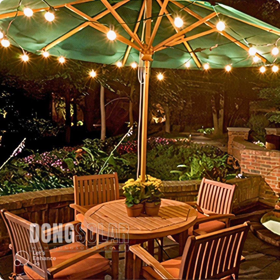 Electric String Lights 7.62m, 25 G40 Bulbs