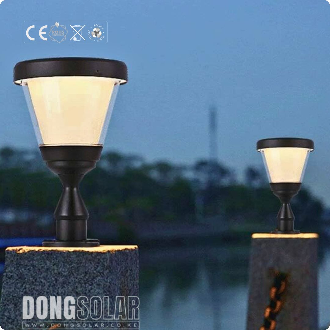 Solar Gate Pillar Light 15W ZTD2106 Premium