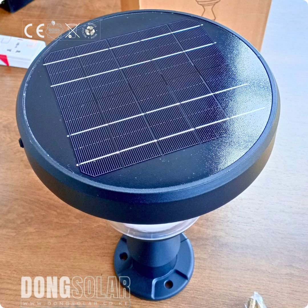 Solar Gate Pillar Light 15W ZTD2106 Premium