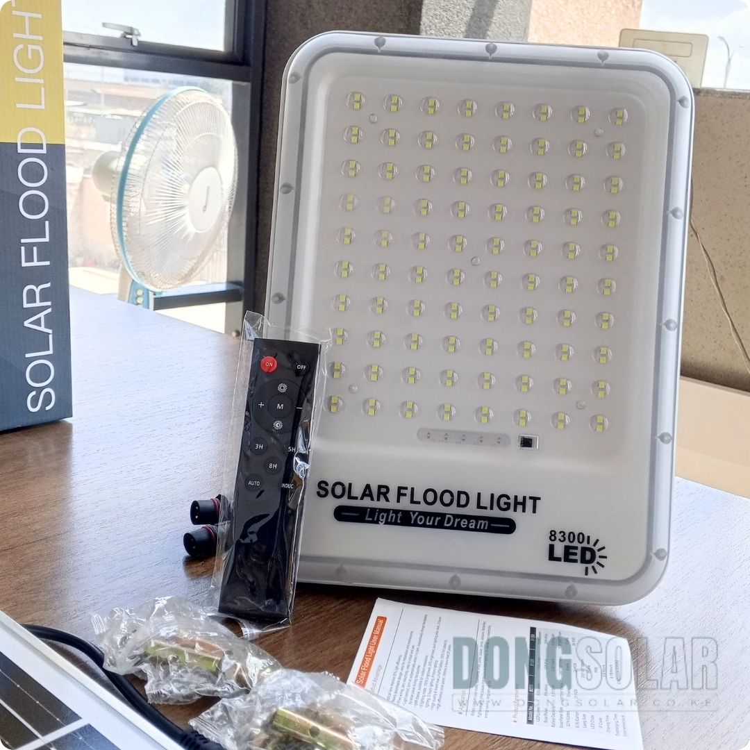 Solar FLOOD Light 300W Premium Daylight White