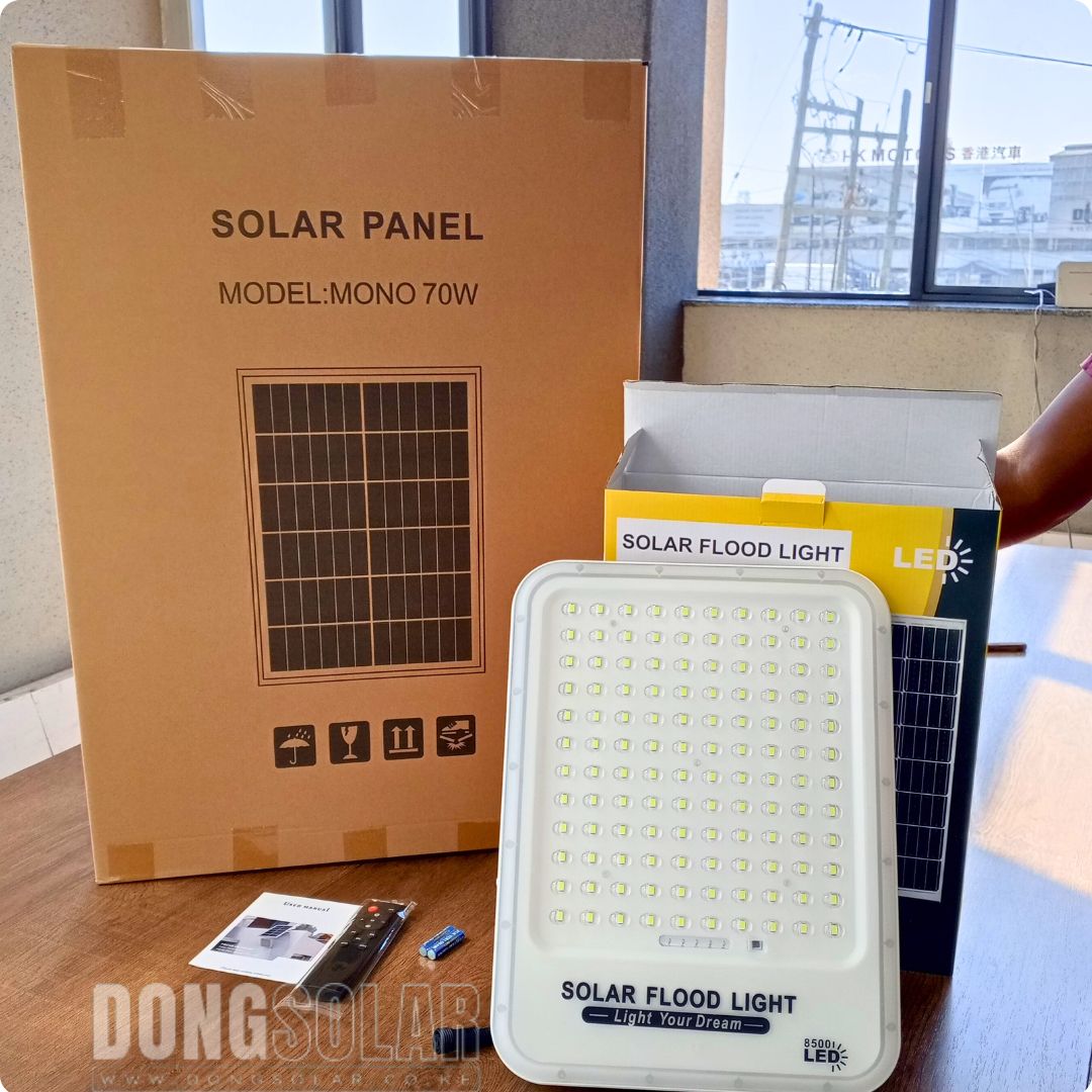Solar FLOOD Light 500W Premium Daylight White