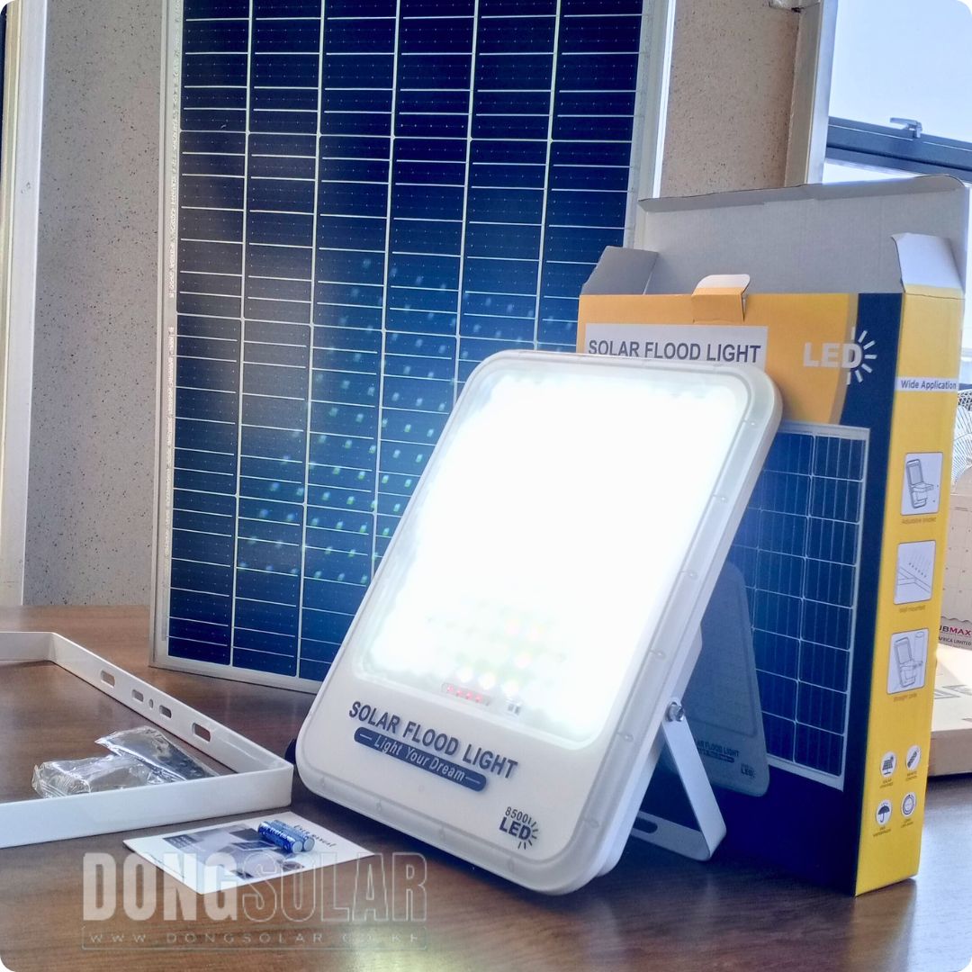 Solar FLOOD Light 500W Premium Daylight White