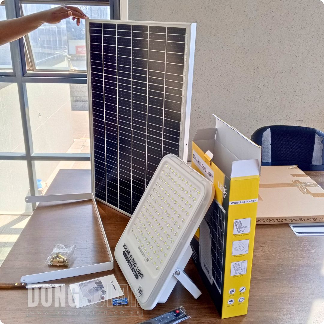 Solar FLOOD Light 500W Premium Daylight White
