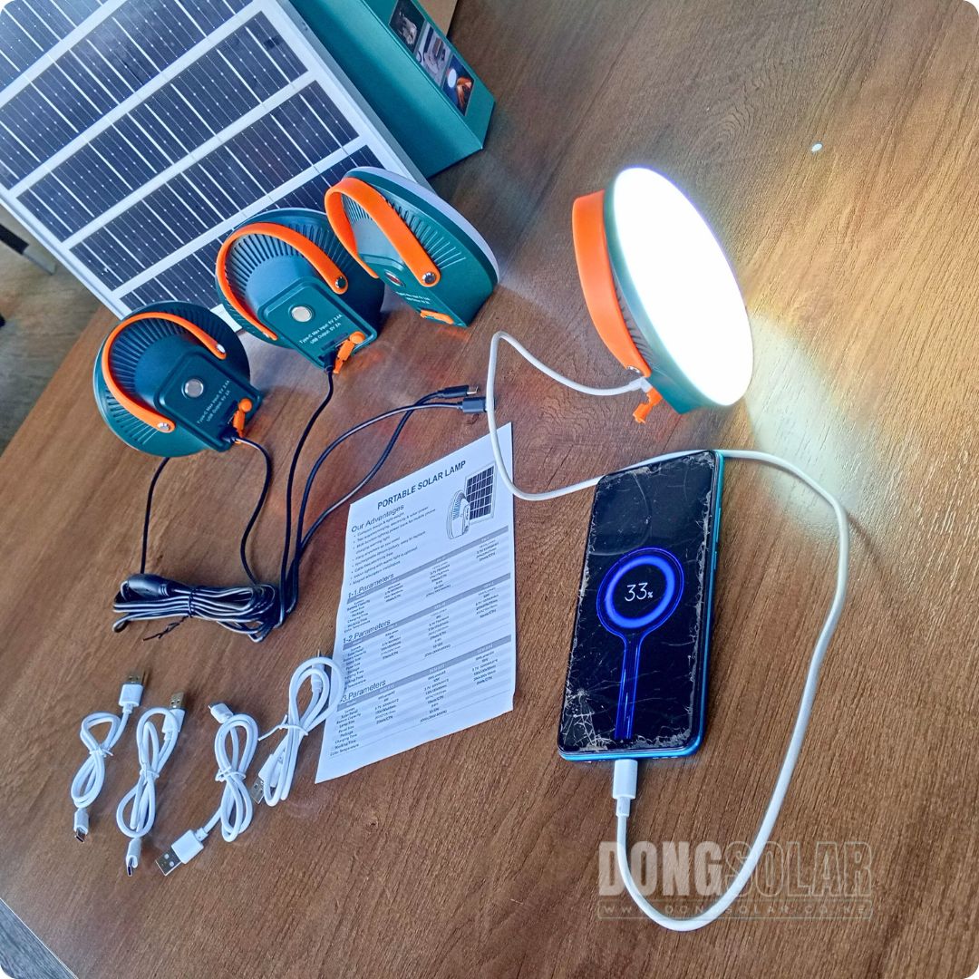 Solar Portable Lamp 4-in-1