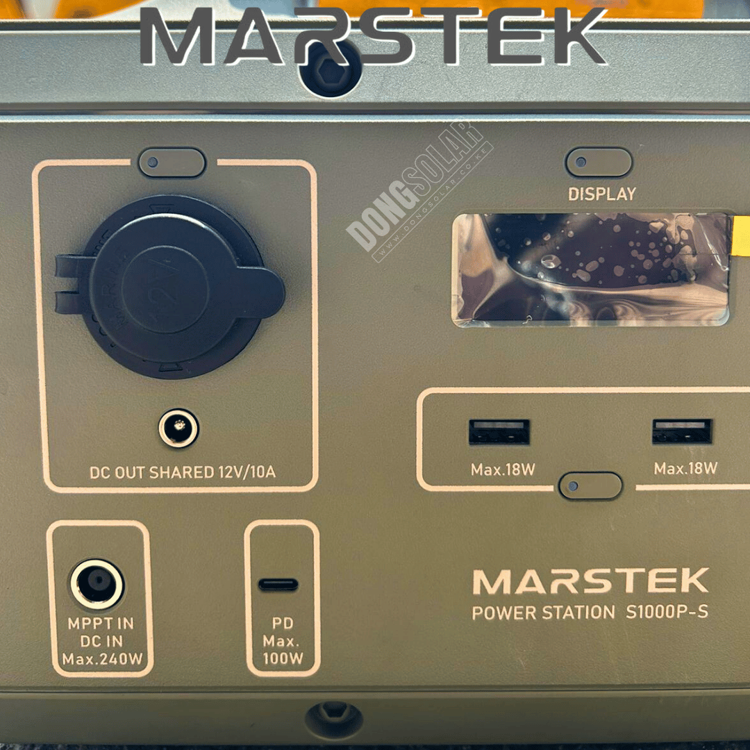 MARSTEK S1000P-S Portable Power Station | 1000W 1021Wh