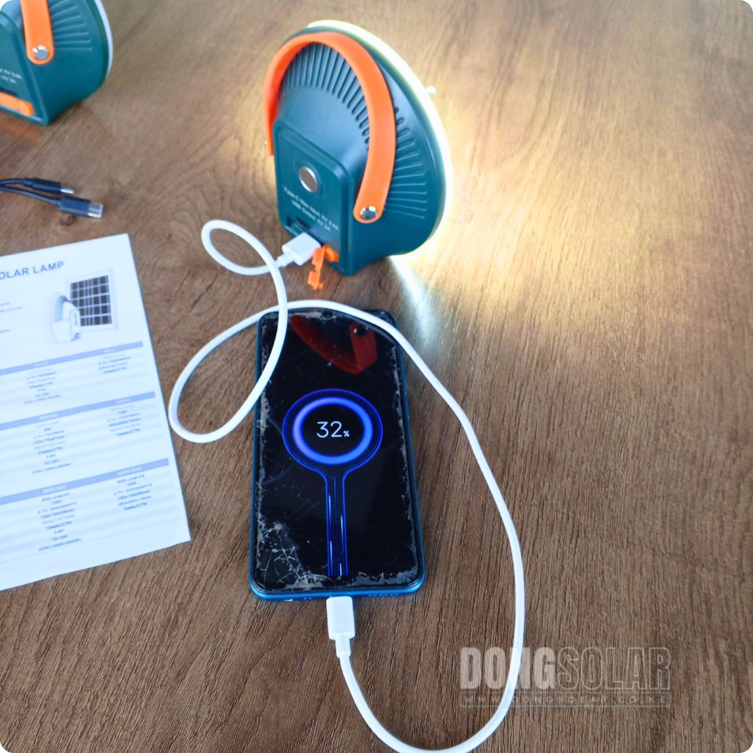 Portable Solar Lamps 4lamps in1 20aH