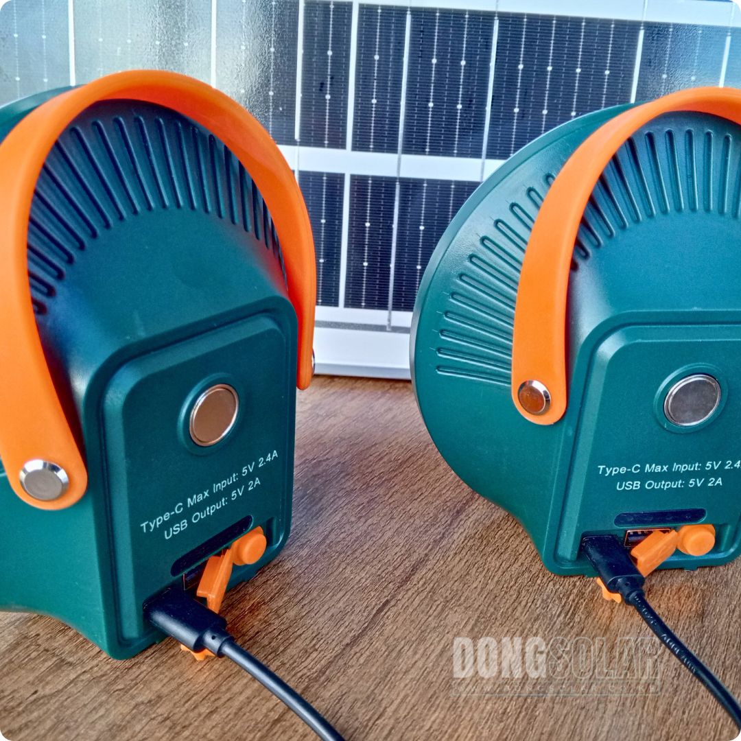Portable Solar Lamps 4lamps in1 20aH