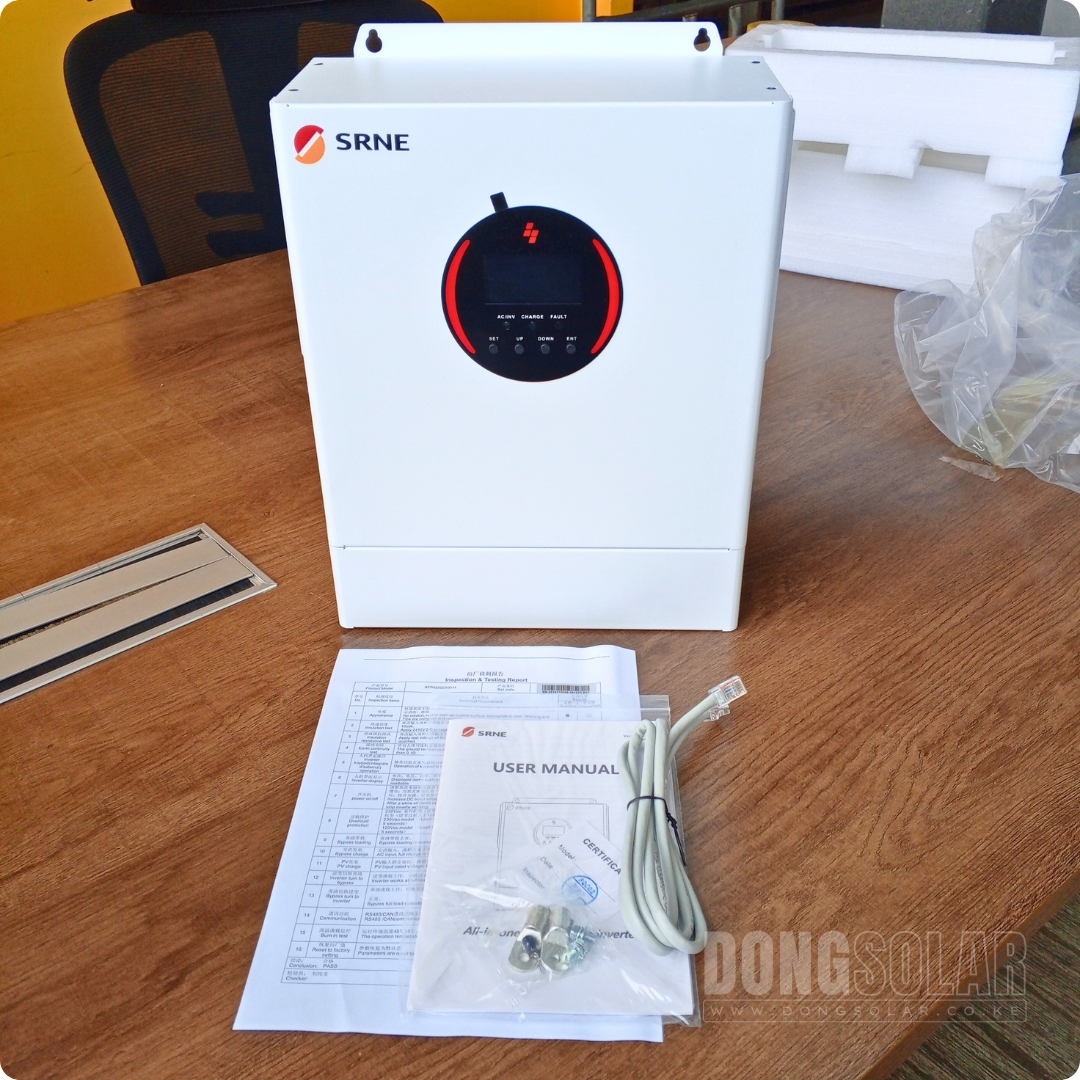 SRNE 5kW Hybrid Solar Inverter | AFP4850S100-H