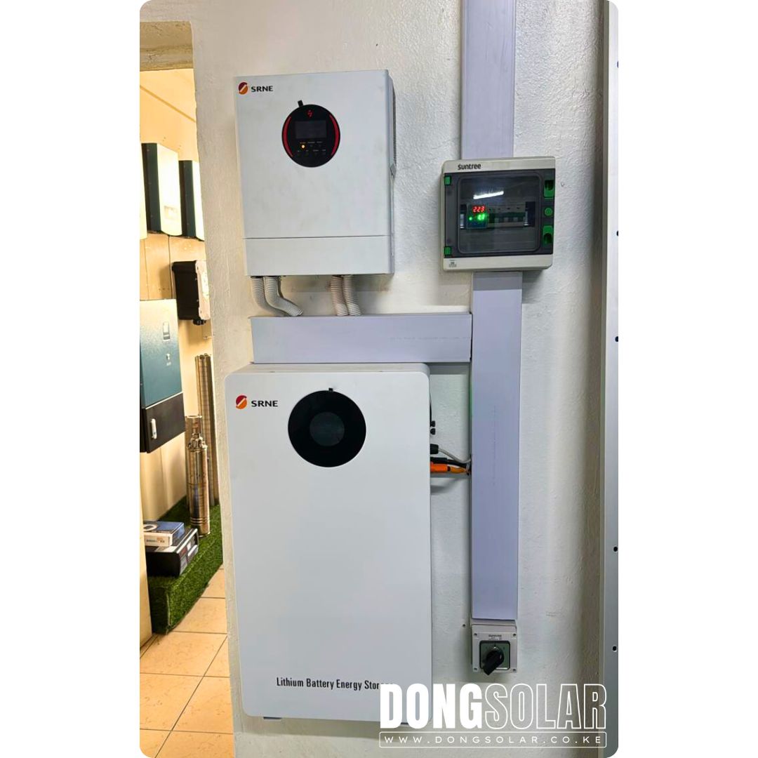 SRNE 5.12kWh 51.2V 100Ah Lithium LiFePO4 Battery EOS05B-Pro