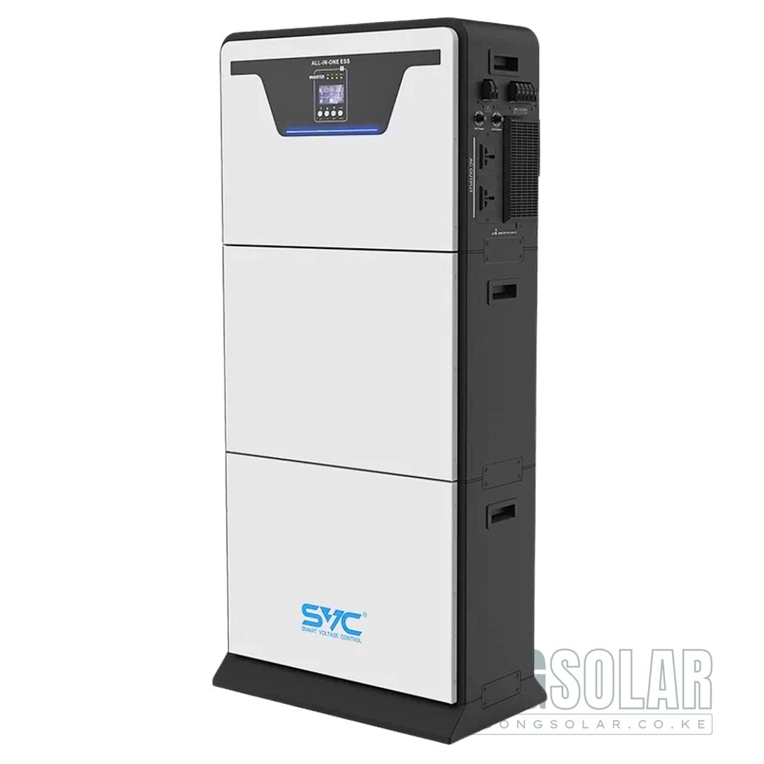 SVC Stacked All-in-One ESS RPS 5+10 | 5kW Inverter + 10.24kWh Lithium Battery