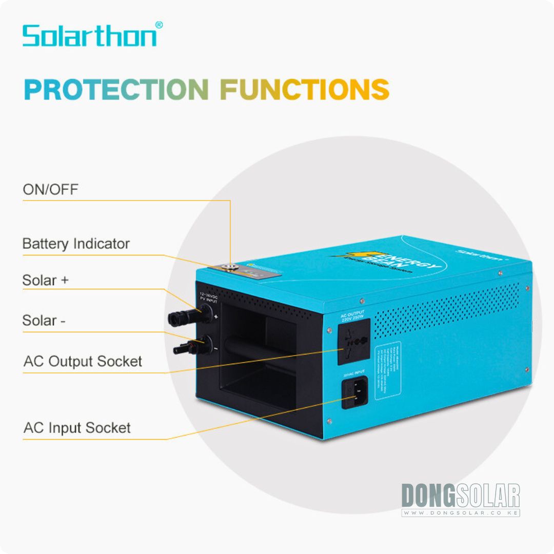 SOLARTHON portable Power Station | 200W 1000Wh