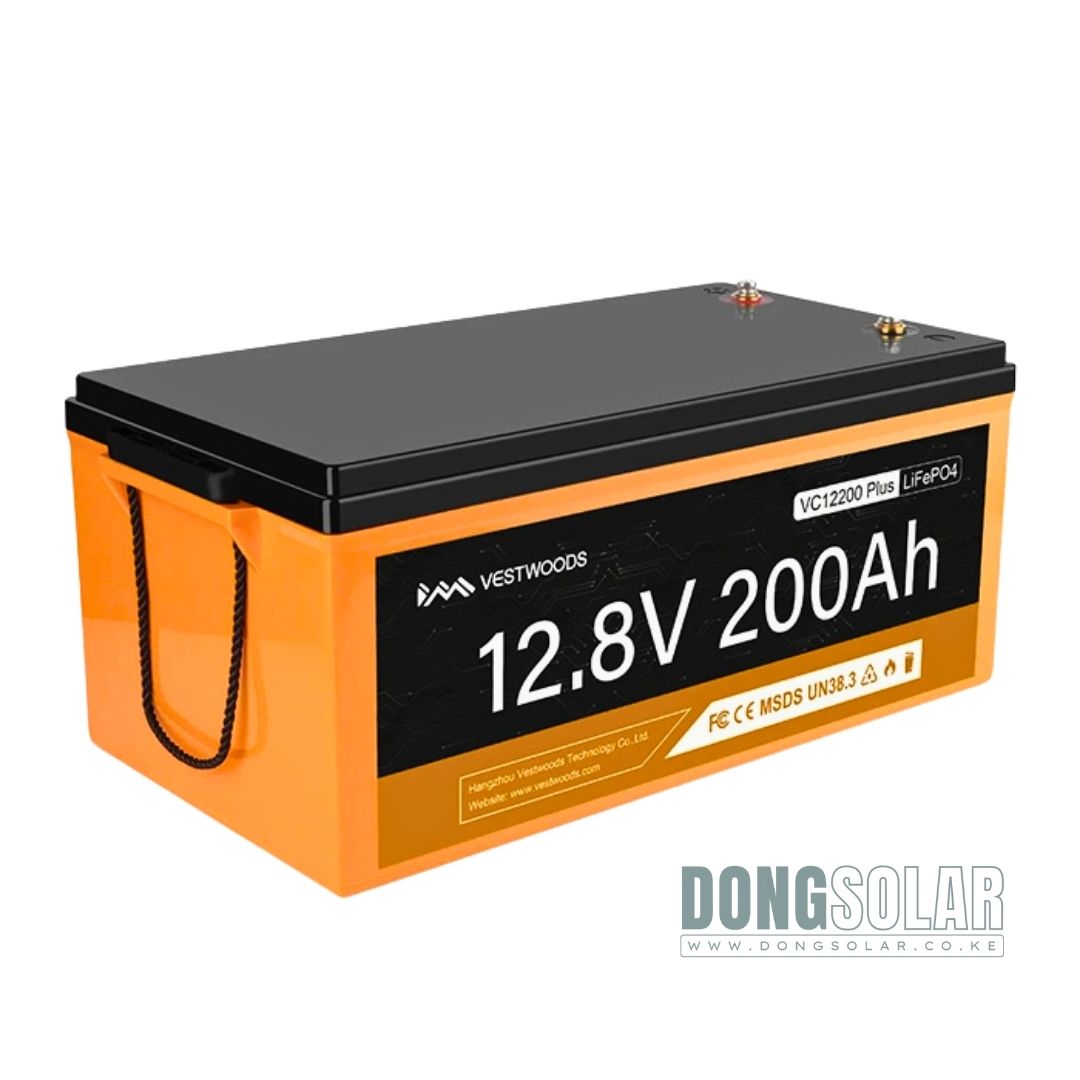 2.56KwH 200AH LiFePO4 Battery Vestwoods VC12200Plus 12V