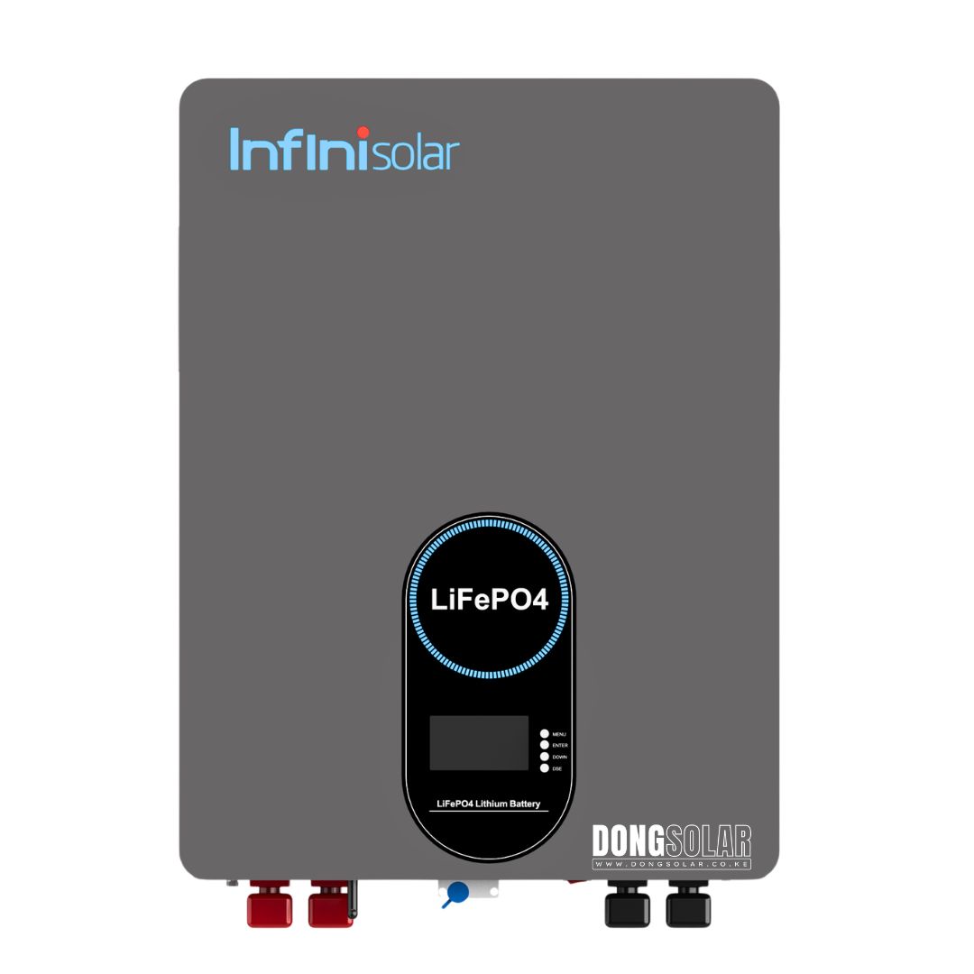 5.12kWh InfiniSolar  LiFePO4 Battery 25.6V 200Ah INF-LFP-24200