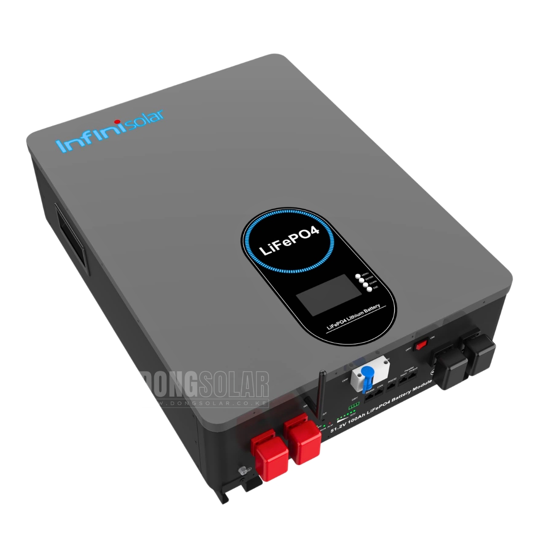 5.12kWh InfiniSolar  LiFePO4 Battery 51.2V 100Ah INF-LFP-48100